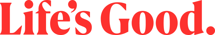 LG logo in red
